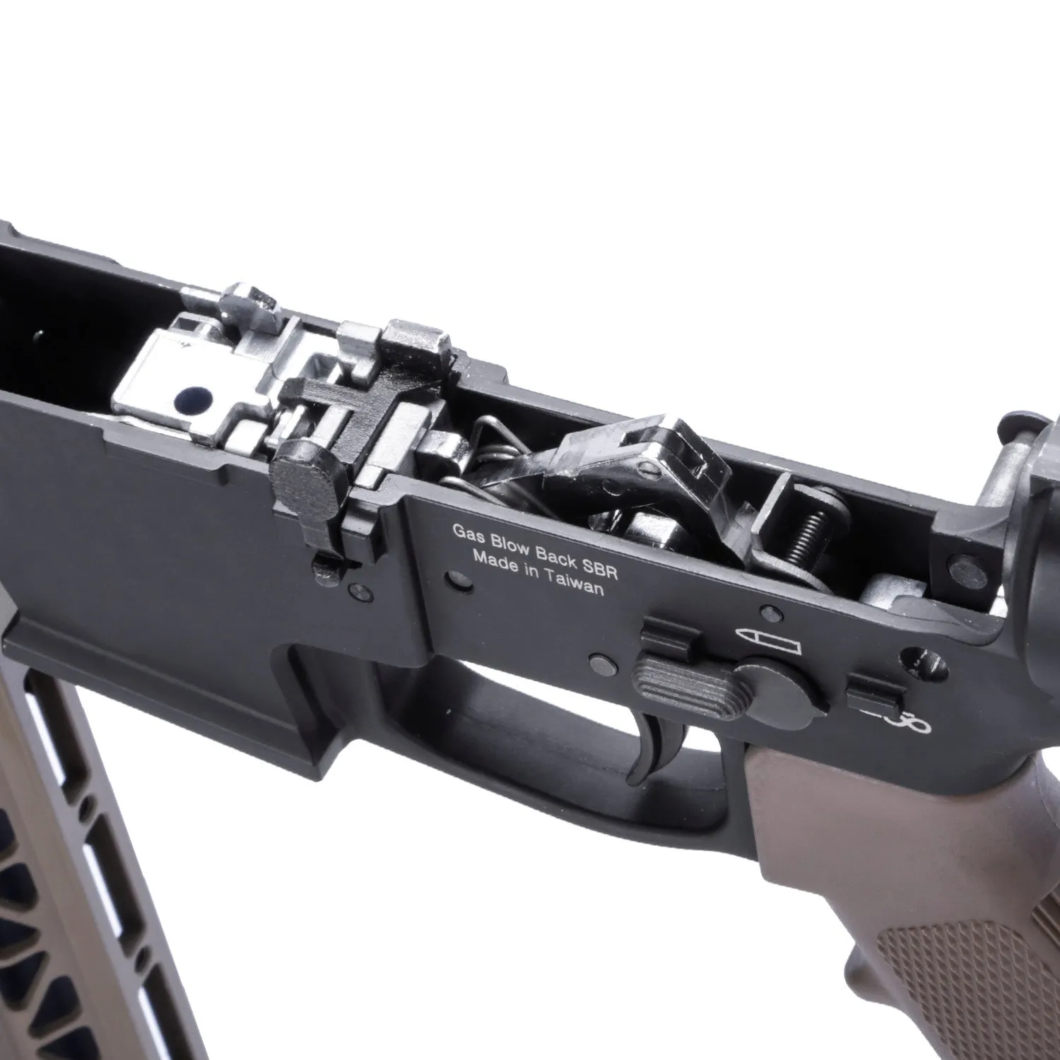 TWS 9mm SBR GBB Gel Blaster REPLICA TAN