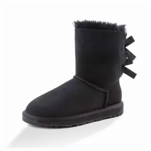 Ugg Boots Classic Bailey Bow Black 35