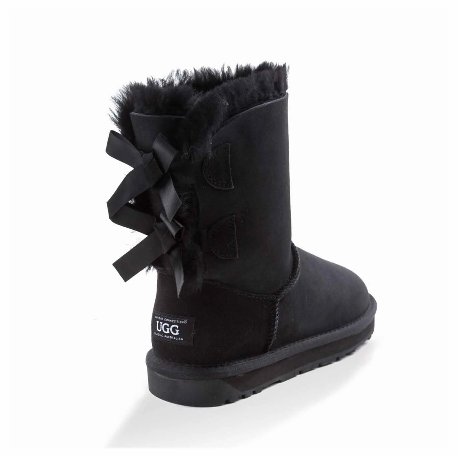 Ugg Boots Classic Bailey Bow Black 35