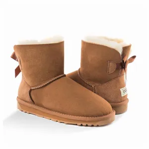 Ugg Boots Classic Mini Bailey Bow Chestnut 37