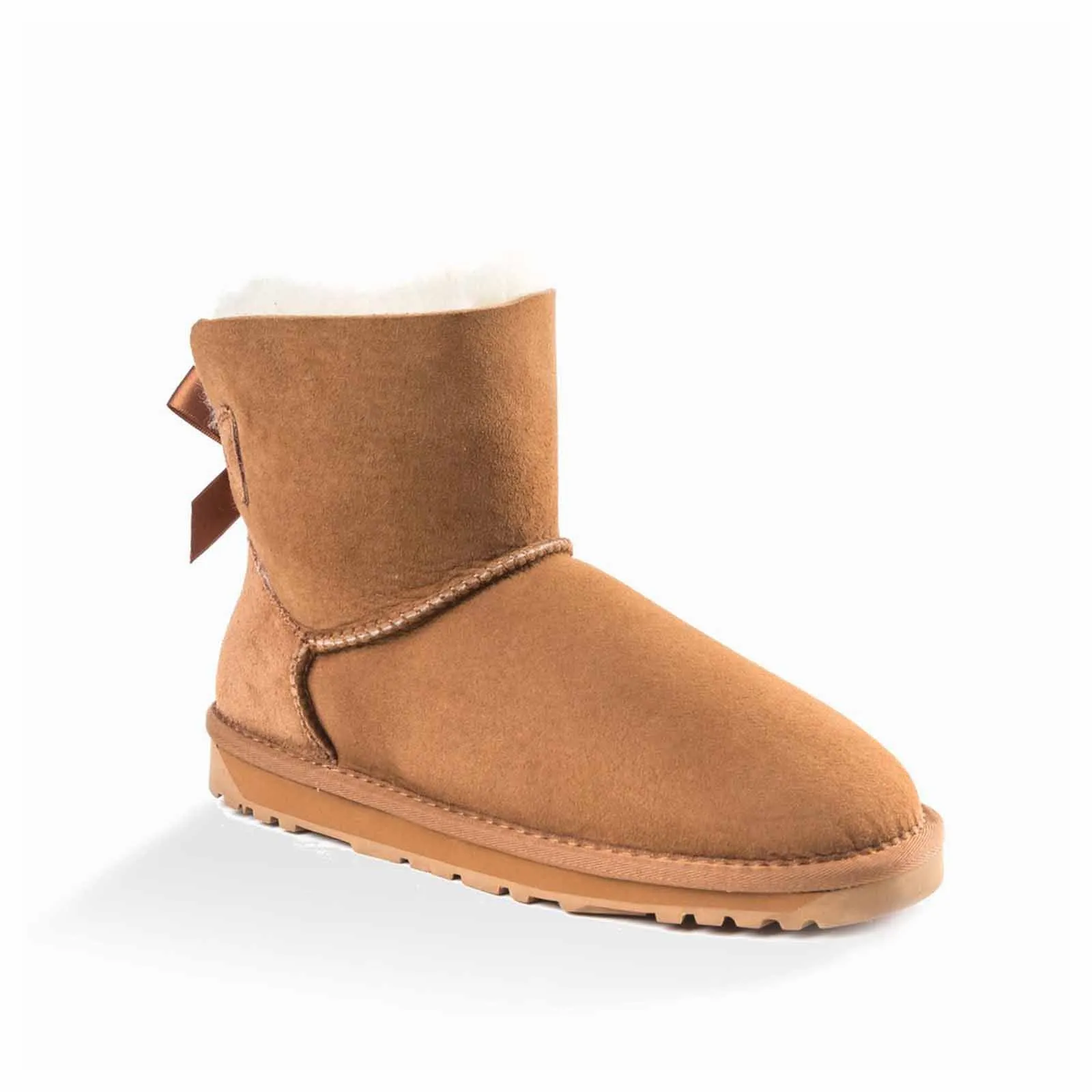 Ugg Boots Classic Mini Bailey Bow Chestnut 37