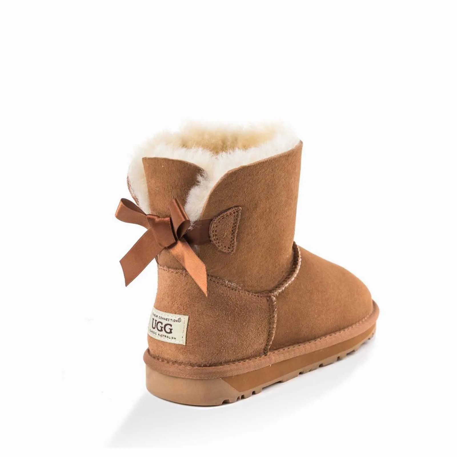 Ugg Boots Classic Mini Bailey Bow Chestnut 37