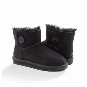 Ugg Boots Classic Mini Button Black 40