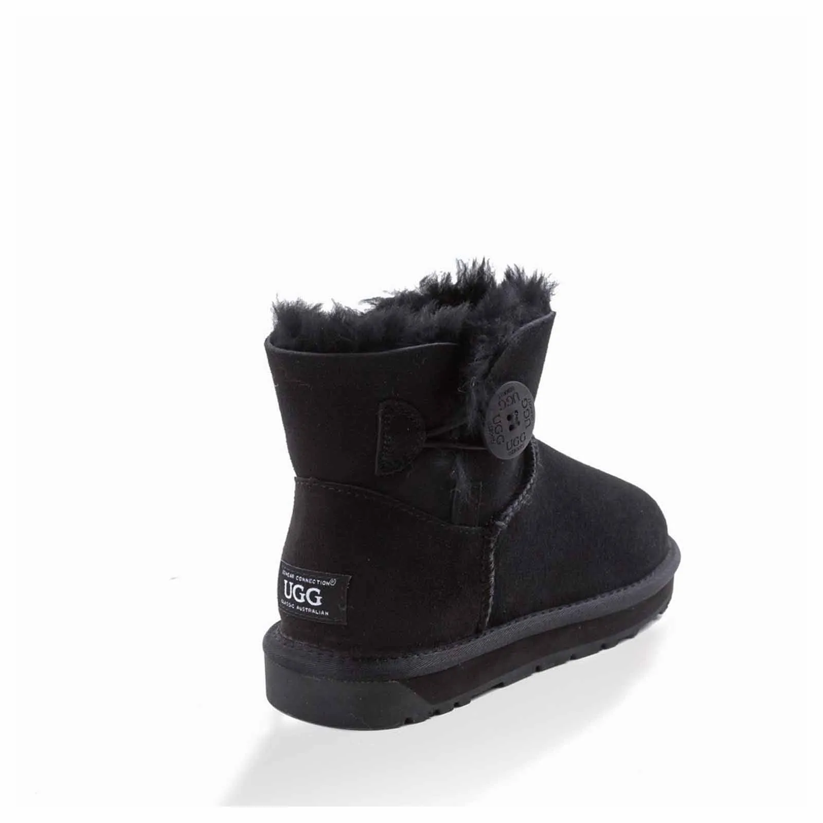 Ugg Boots Classic Mini Button Black 40