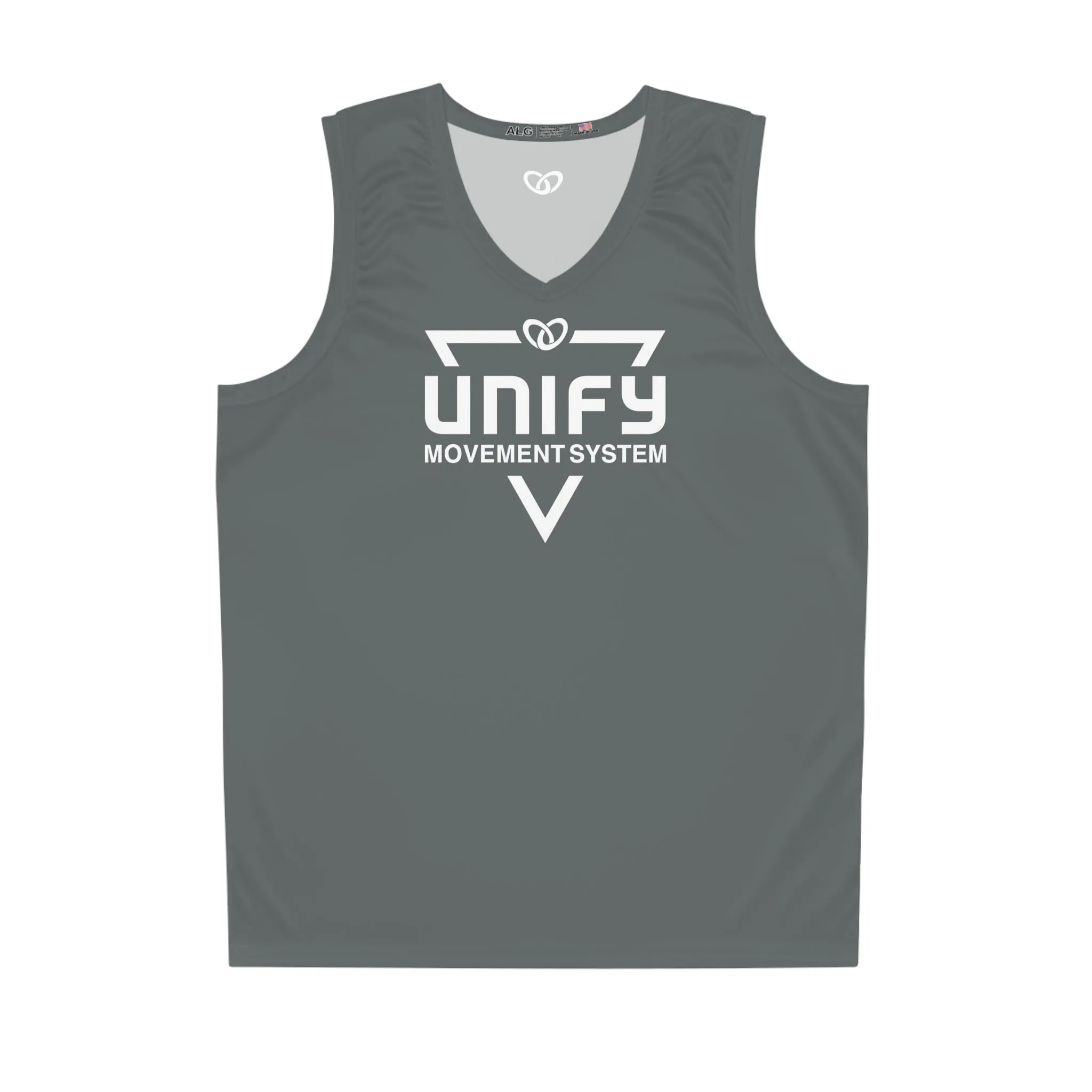 Unify Basketball Jersey - Grey/White