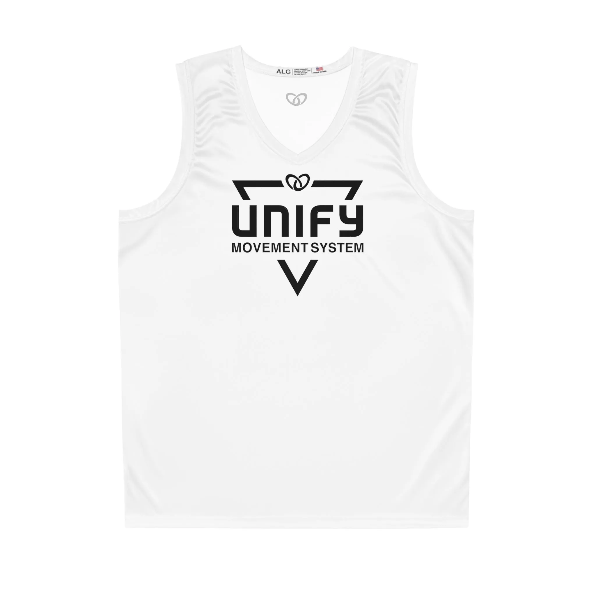 Unify Basketball Jersey - White/Black