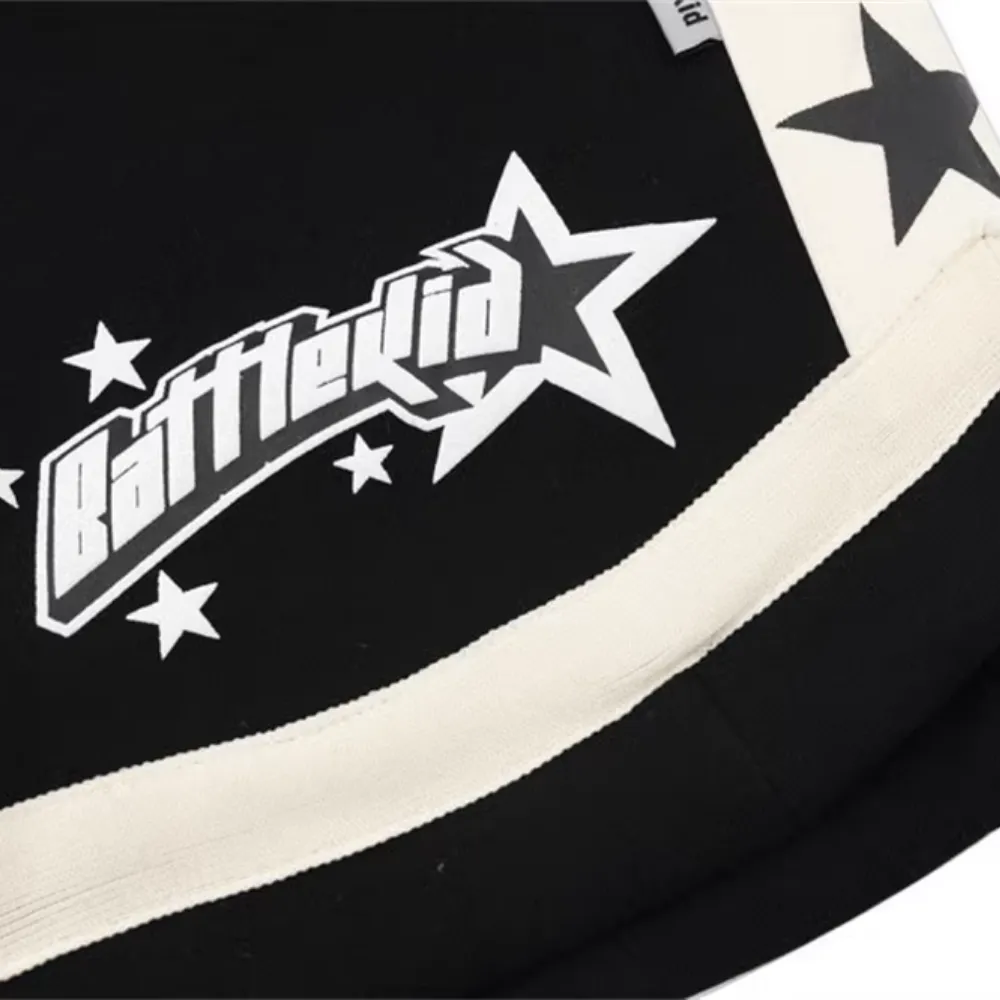 Urban Stars Graphic Basketball Cotton Shorts