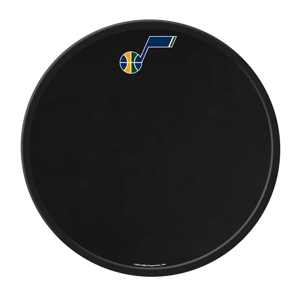 Utah Jazz: Modern Disc Chalkboard