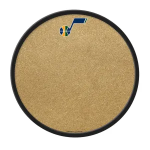 Utah Jazz: Modern Disc Cork Board
