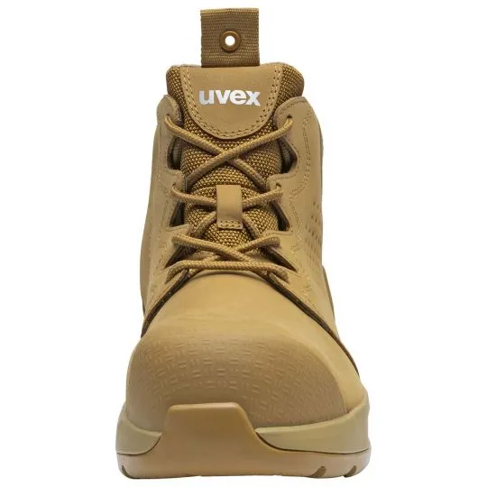 UVEX 2 X-Flow Side-Zip Work Boot Tan