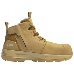UVEX 2 X-Flow Side-Zip Work Boot Tan