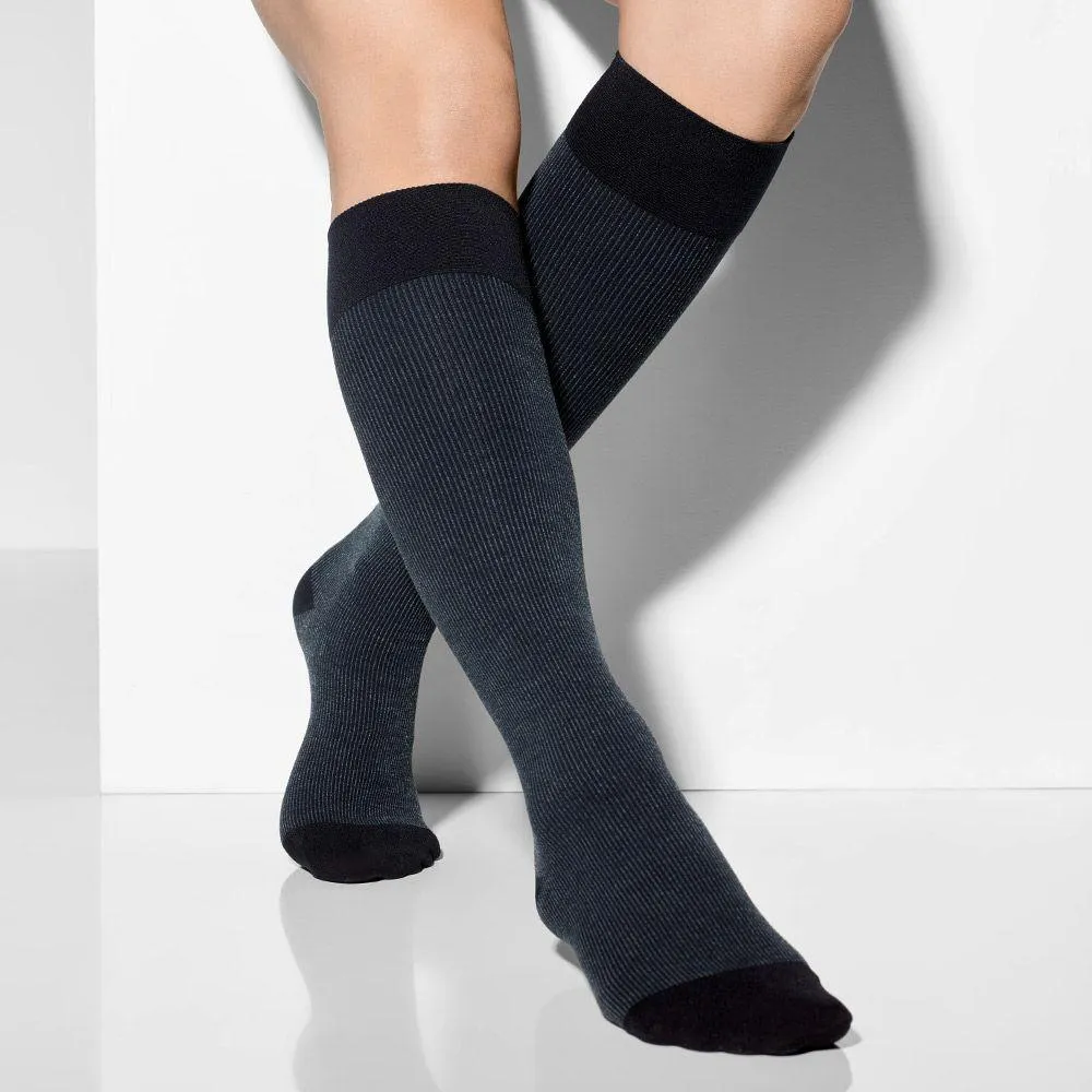 VenoTrain Cocoon Compression Stockings, Knee High, Class 2, Closed Toe, Black