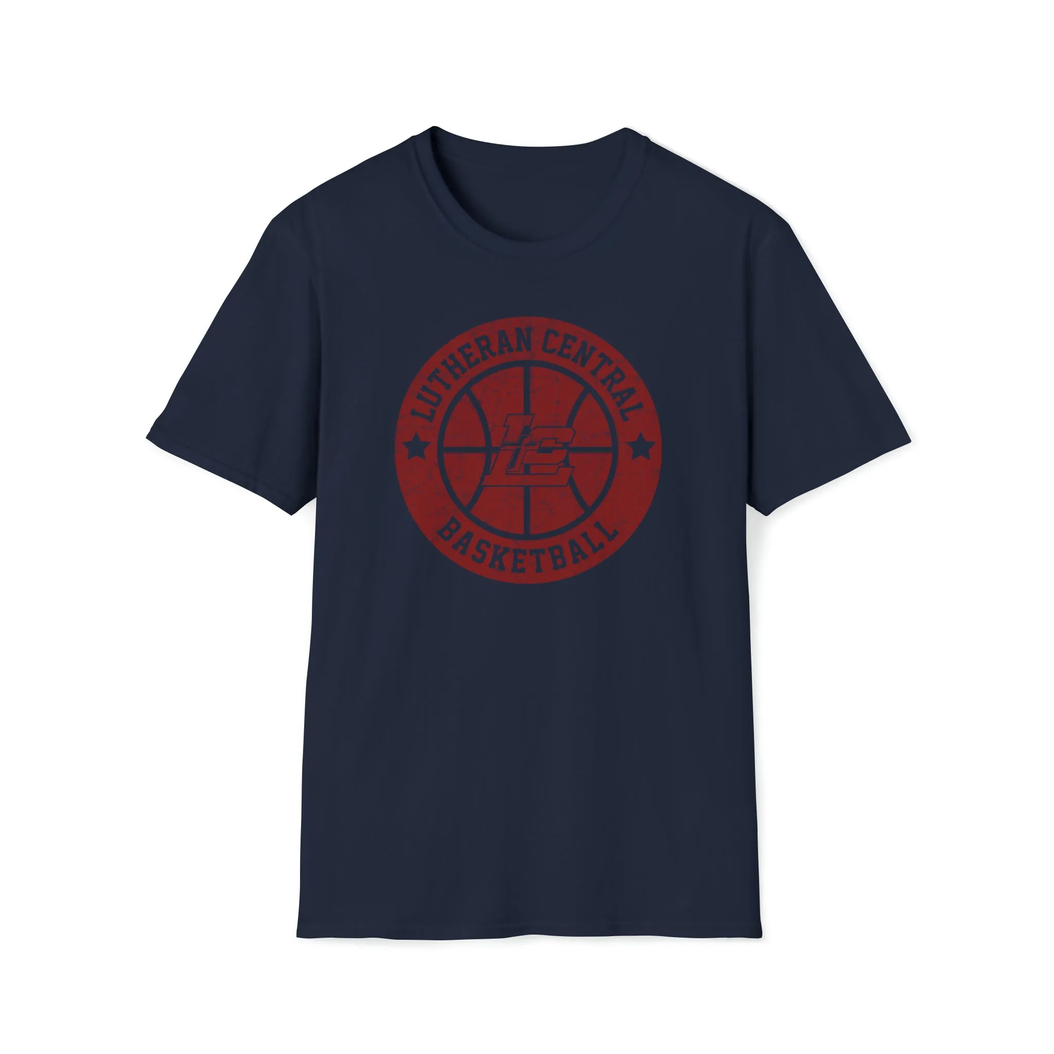 Vintage Lutheran Central Basketball Unisex Softstyle T-Shirt