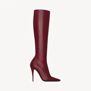 Vivian Boots In Smooth Leather