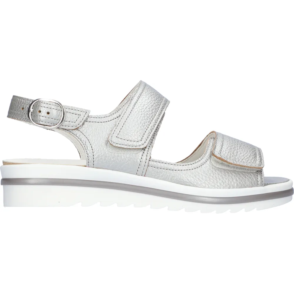 Waldlaufer Hakura (Florist) Silver Sandals