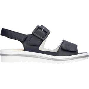 Waldlaufer Hakura (Margaret) Navy Sandals
