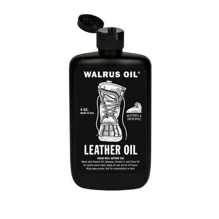 Walrus Oil Leather Oil - 4oz