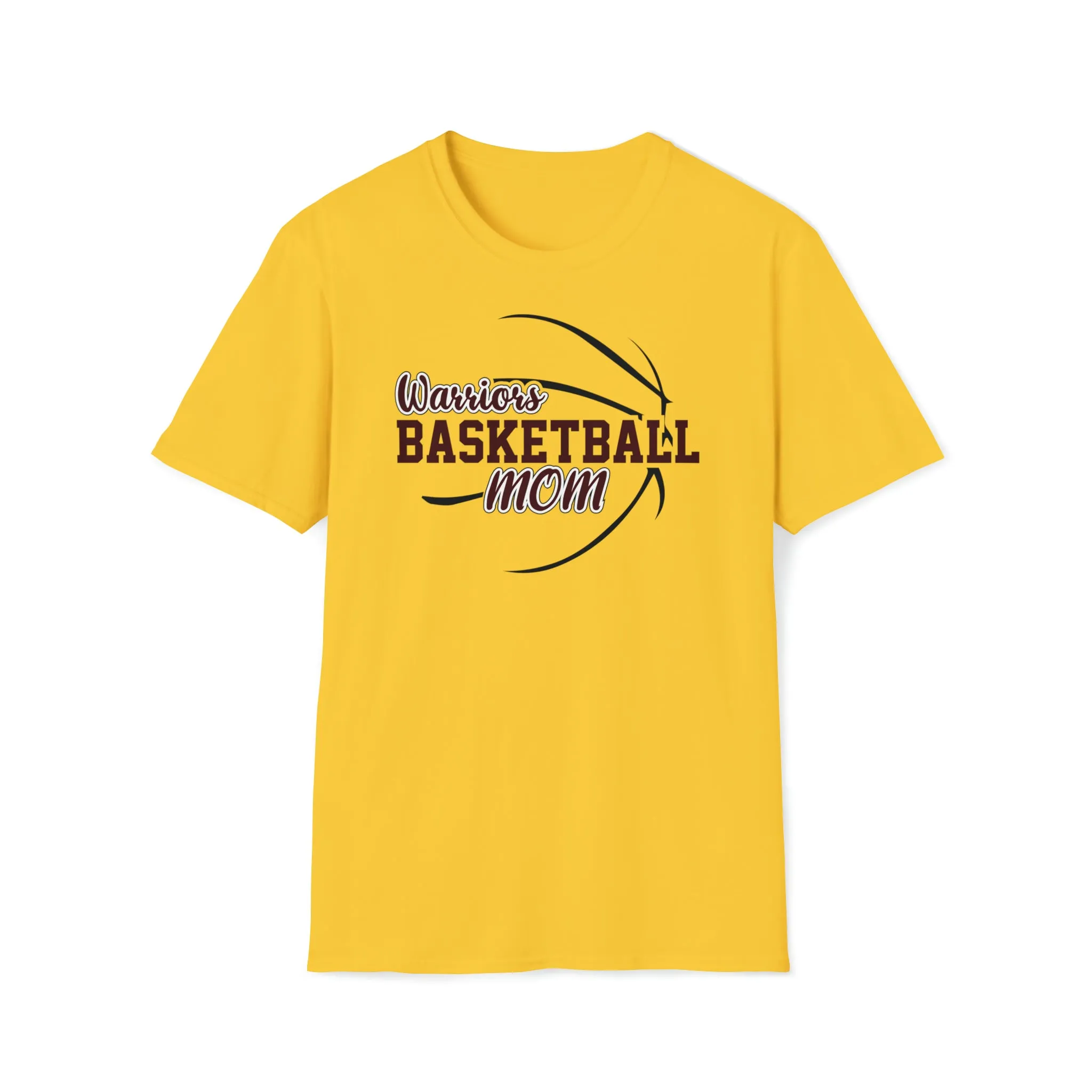 Warriors Basketball Mom Unisex Softstyle T-Shirt