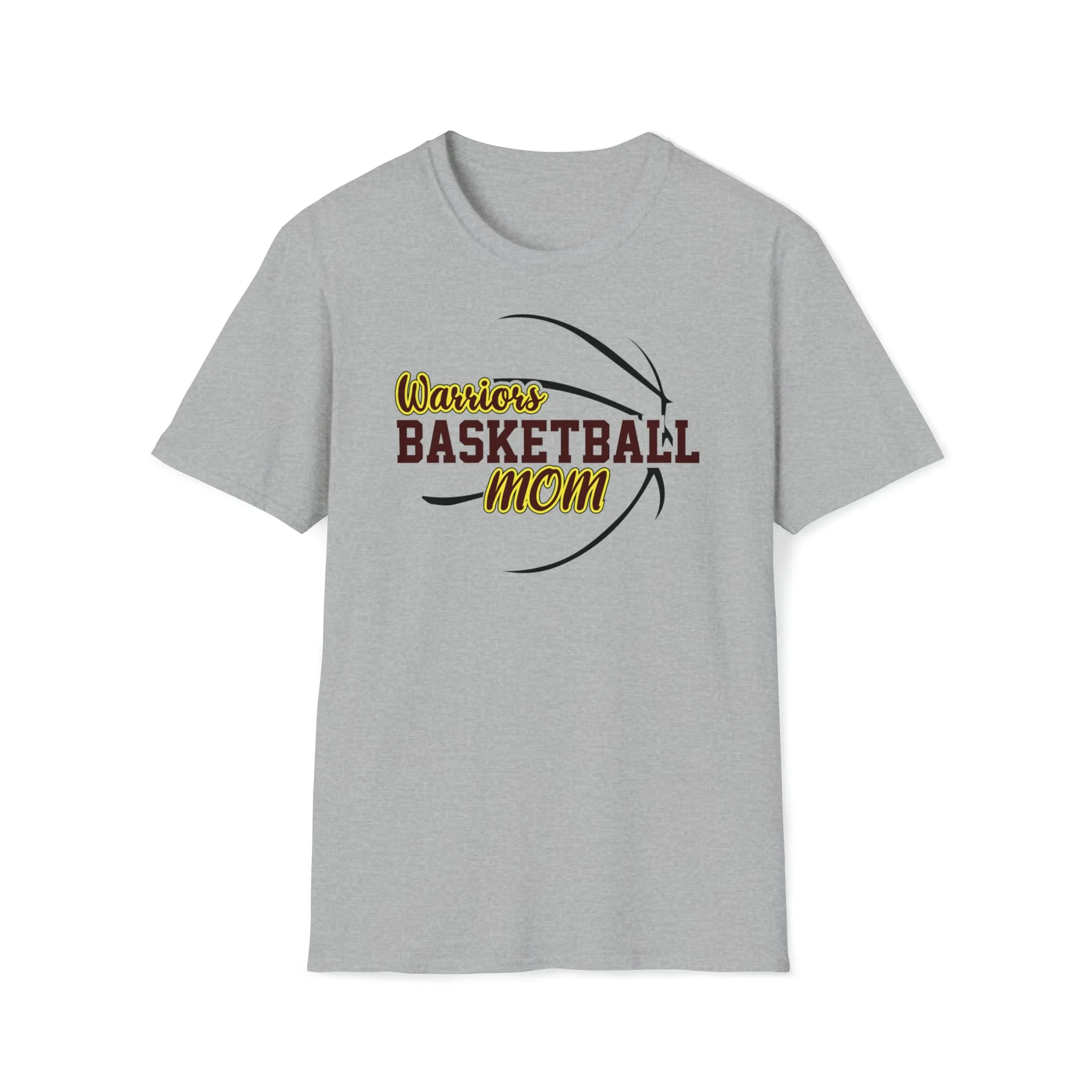 Warriors Basketball Mom Unisex Softstyle T-Shirt