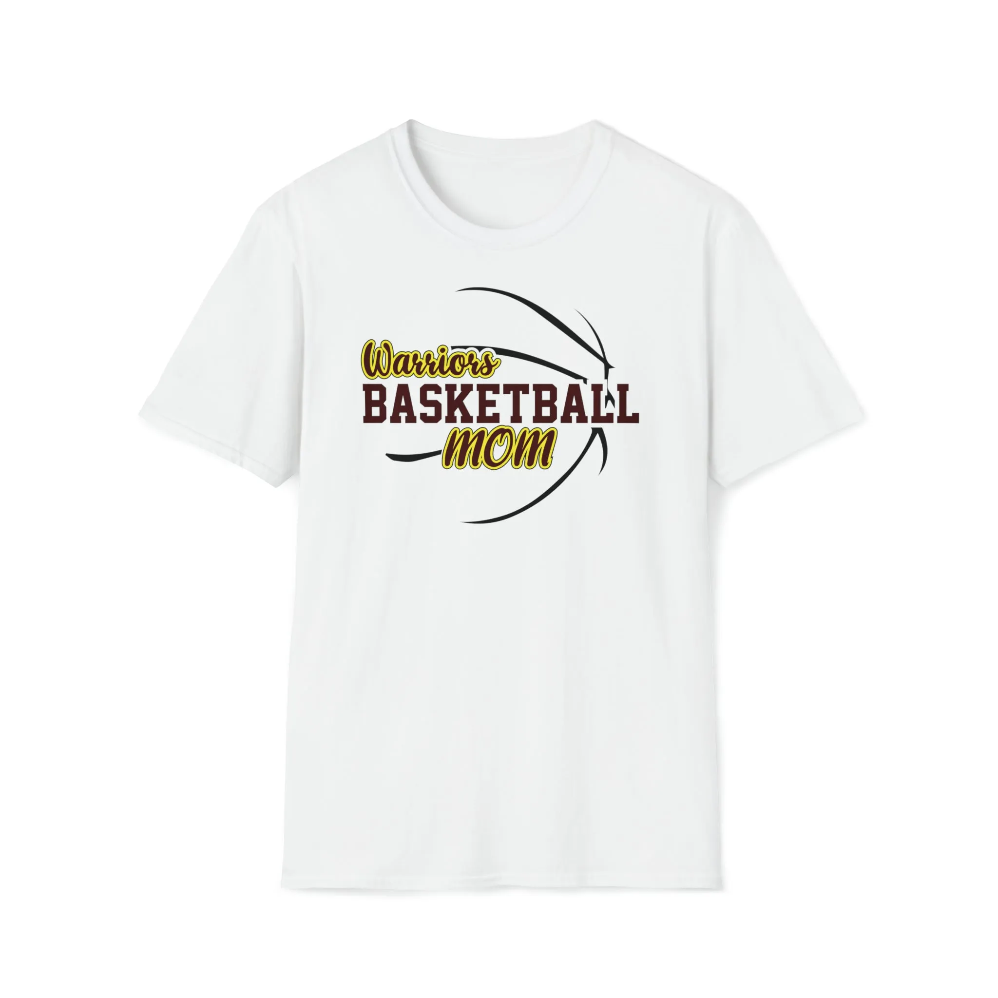 Warriors Basketball Mom Unisex Softstyle T-Shirt