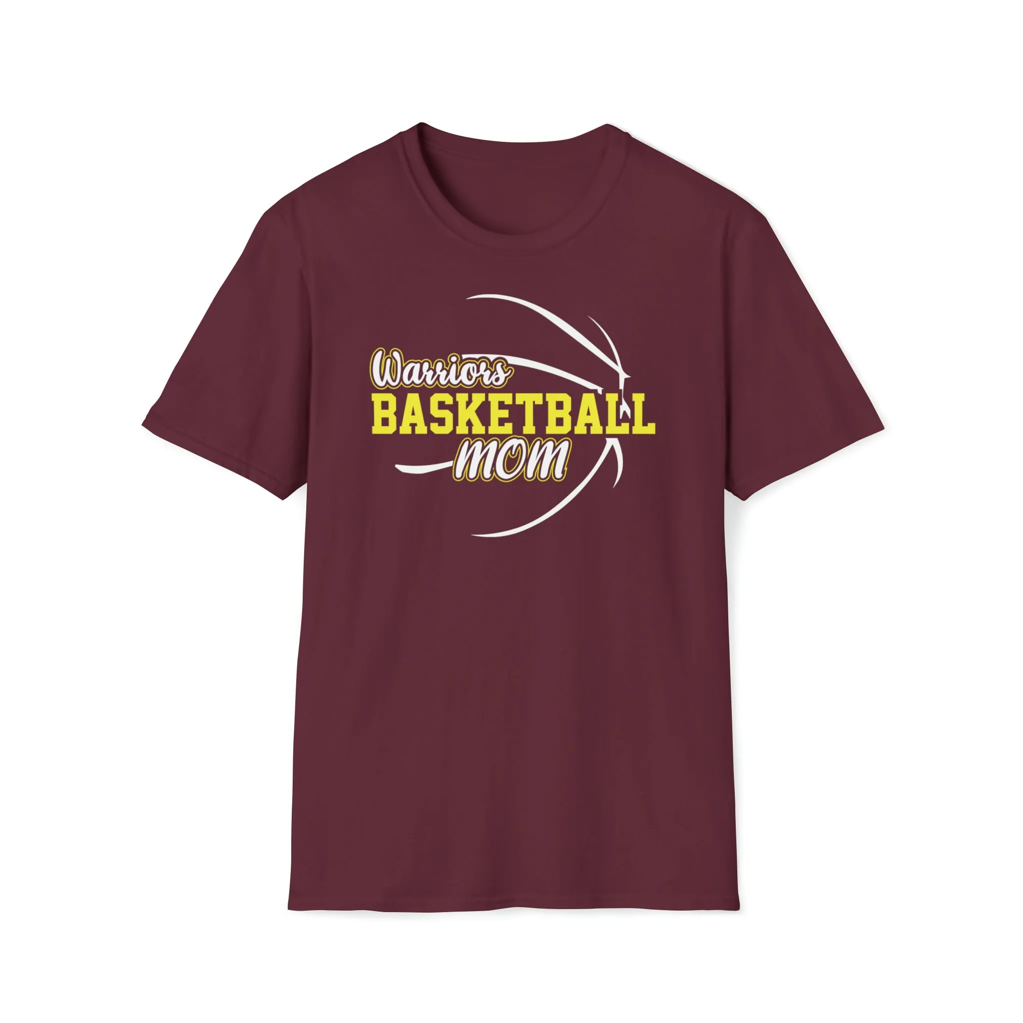Warriors Basketball Mom Unisex Softstyle T-Shirt