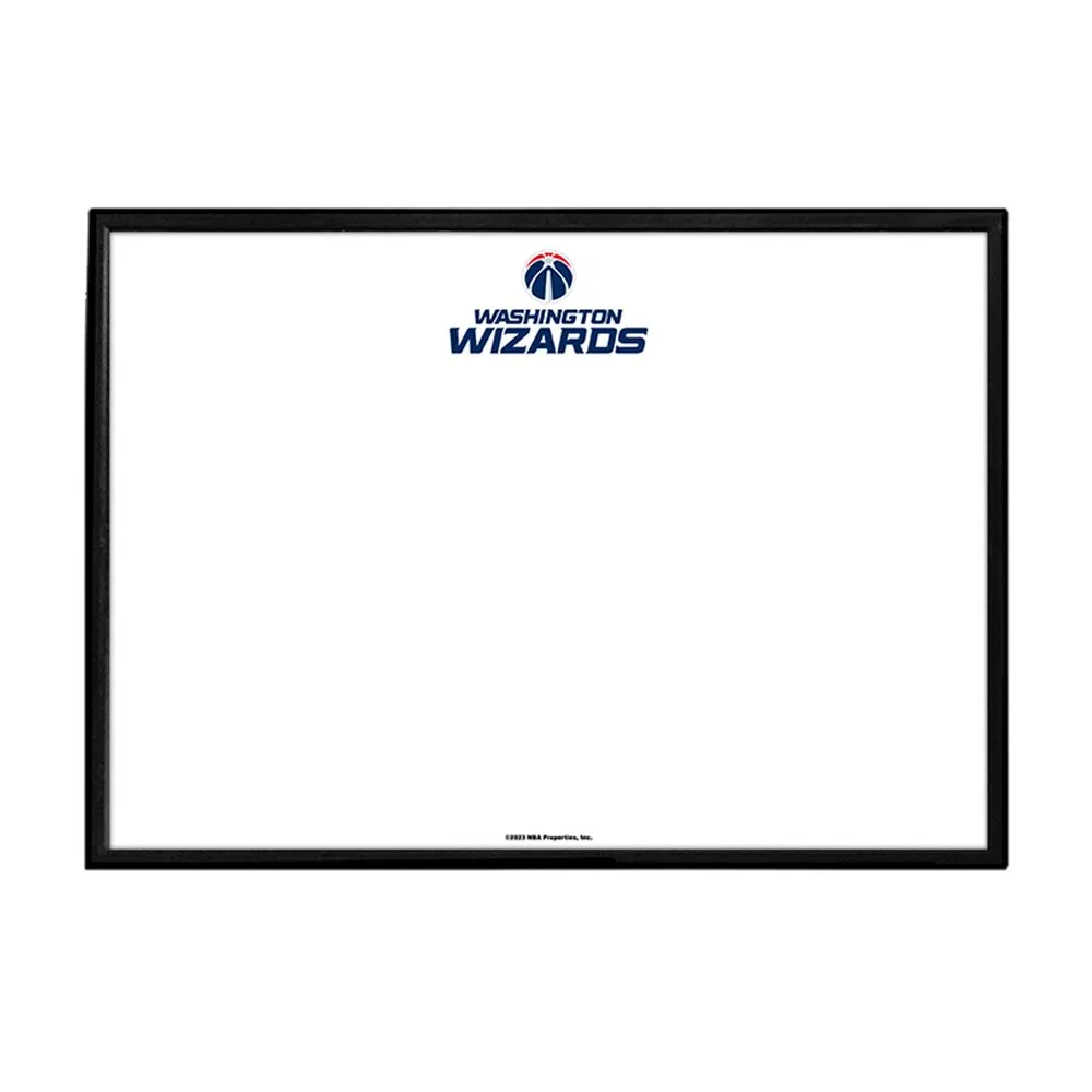 Washington Wizards: Framed Dry Erase Wall Sign