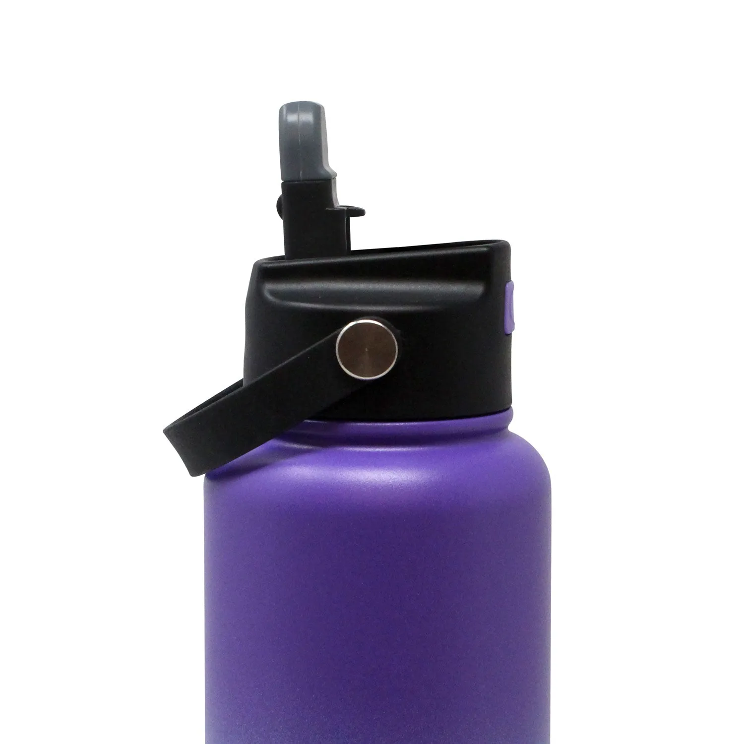 Water Bottle W/ Flip Straw Lid