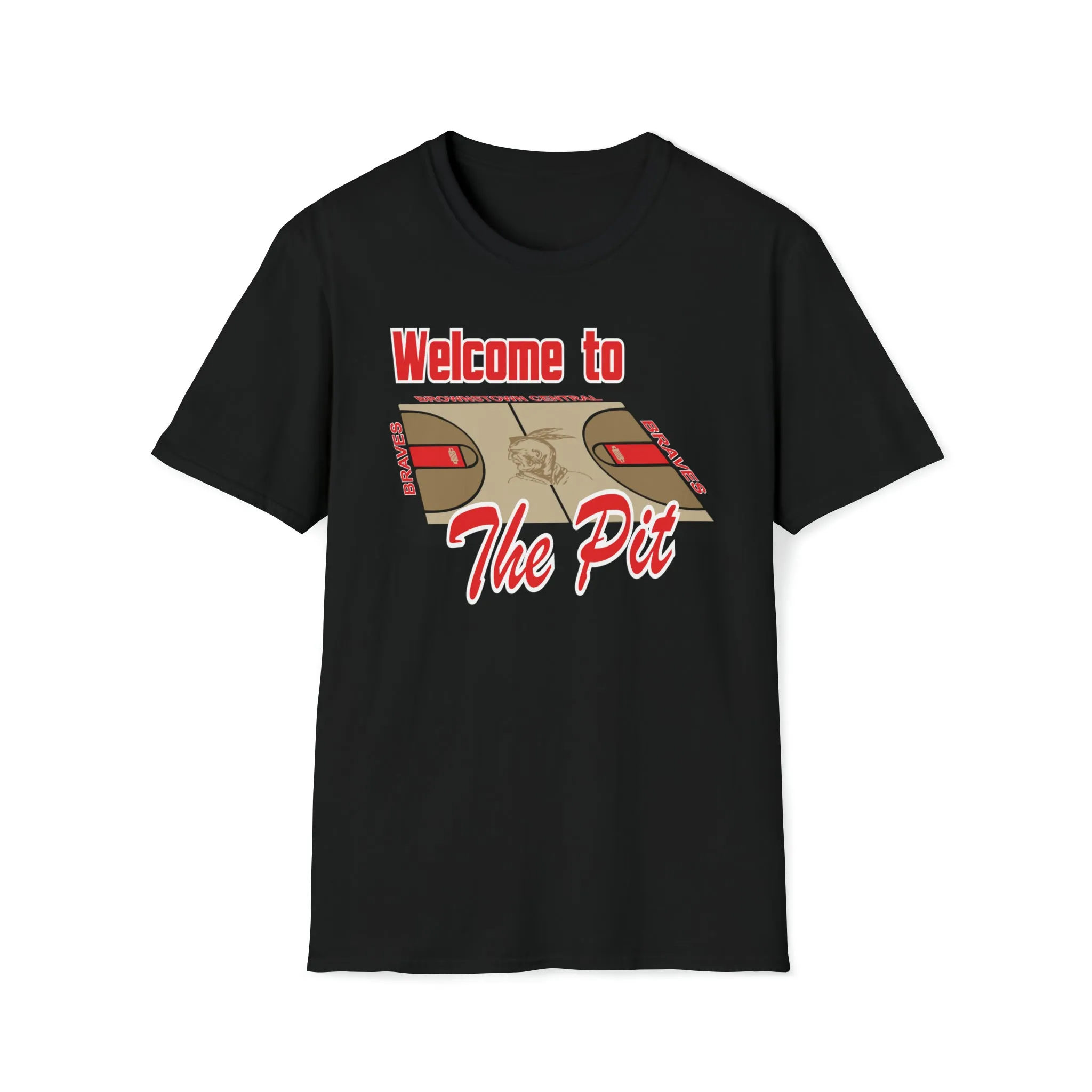 Welcome to The Pit Basketball Unisex Softstyle T-Shirt