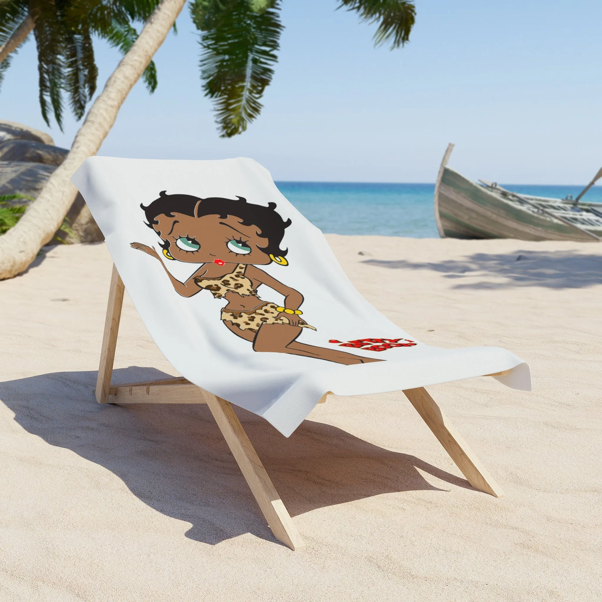 Wild Safari Betty Boop Towel