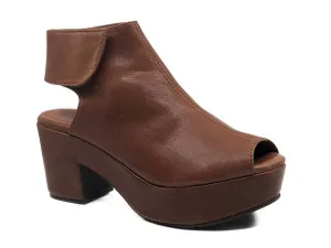 Women's Chocolat Blu Gabby Brown Sandals with Retro Heel