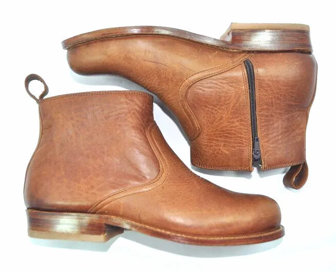 Women's Leather Botine