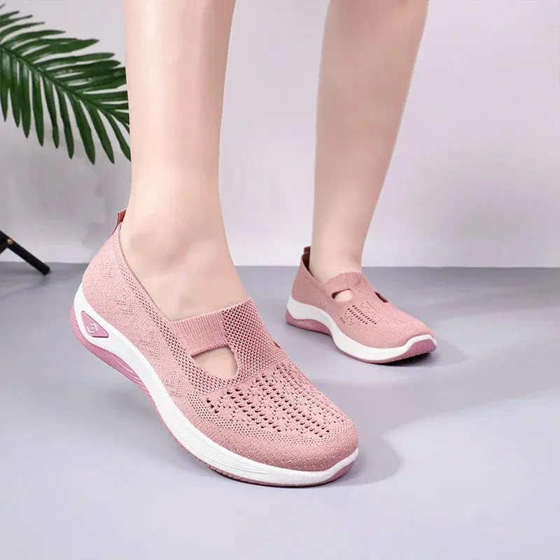 Women's Woven Orthopedic Breathable Soft Sole Shoes Last Day 49% OFF