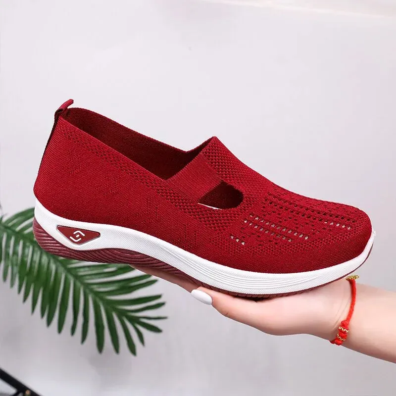 Women's Woven Orthopedic Breathable Soft Sole Shoes Last Day 49% OFF