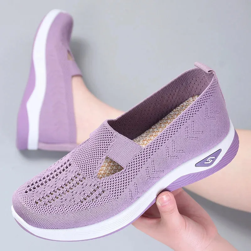 Women's Woven Orthopedic Breathable Soft Sole Shoes Last Day 49% OFF