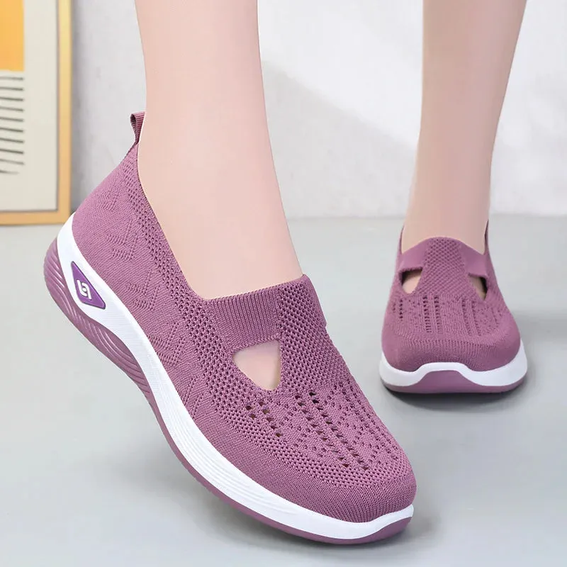 Women's Woven Orthopedic Breathable Soft Sole Shoes Last Day 49% OFF
