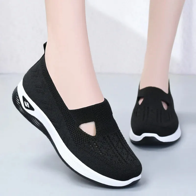 Women's Woven Orthopedic Breathable Soft Sole Shoes Last Day 49% OFF