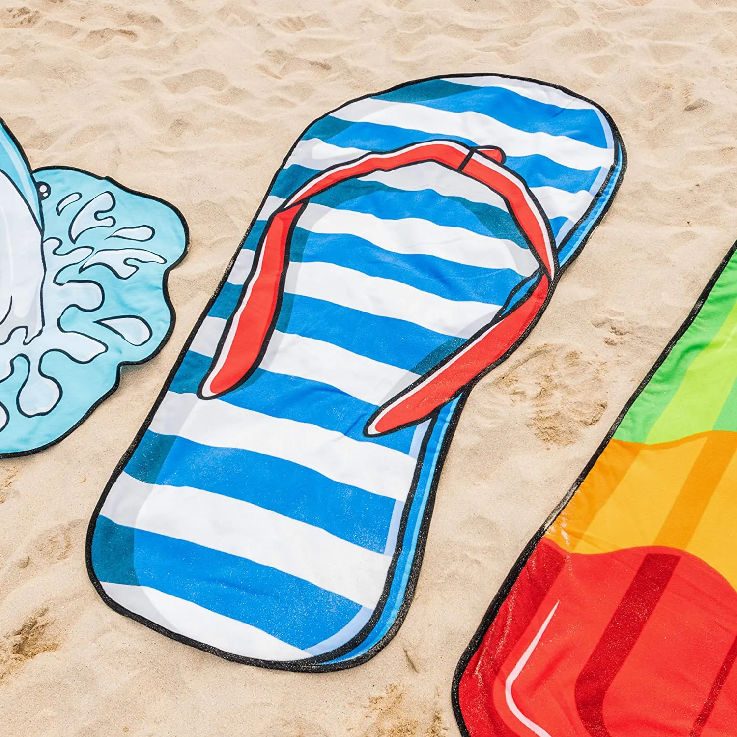 Yello Kids Flip Flop Microfibre Beach Towel