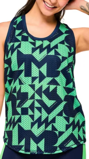 Zumba Out Loud Basketball Tank With Curved Hem (Special Order)
